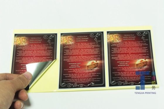 Etiquetas de pegatinas metálicas de oro plateado resistentes a los rayos UV