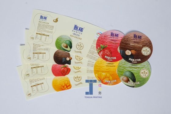 Etiquetas digitales impresas personalizables en molde de 0,02 mm a 0,25 mm de espesor