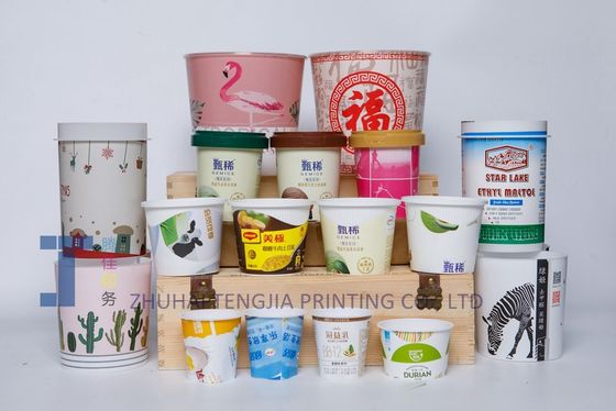 Etiquetas profesionales de bajo estado en el molde para soluciones de embalaje de helados