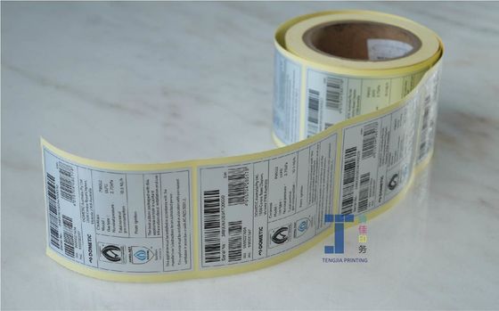 Resistencia a la intemperie Adhesivos electrónicos de productos Adhesivos eléctricos de seguridad Envases en rollo