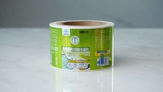 Impresión offset Etiquetas de identificación de alimentos Ingredientes Etiquetas adhesivas
