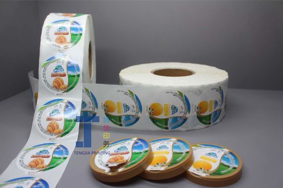 Etiquetas de helados autoadhesivos sin adhesivo fáciles de rasgar