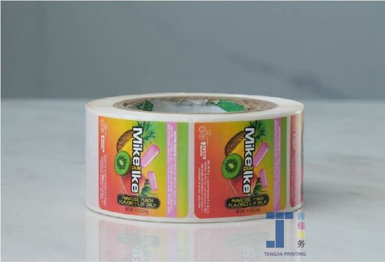 Etiquetas de papel kraft de laminado mate brillante para la impresión