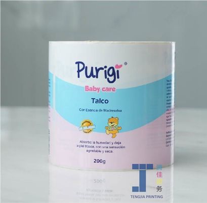 Etiqueta de adhesivos de champú PET impermeable personalizada para sus necesidades