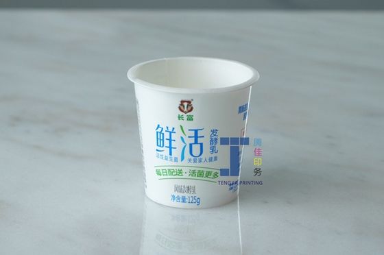 Etiquetas de plástico para helados en bañera Etiquetas de offset impresas
